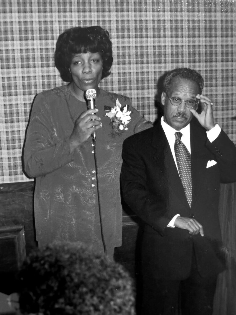 Judy Berhe and the late Berhe Asfaha, co-founders of The Berhe Group